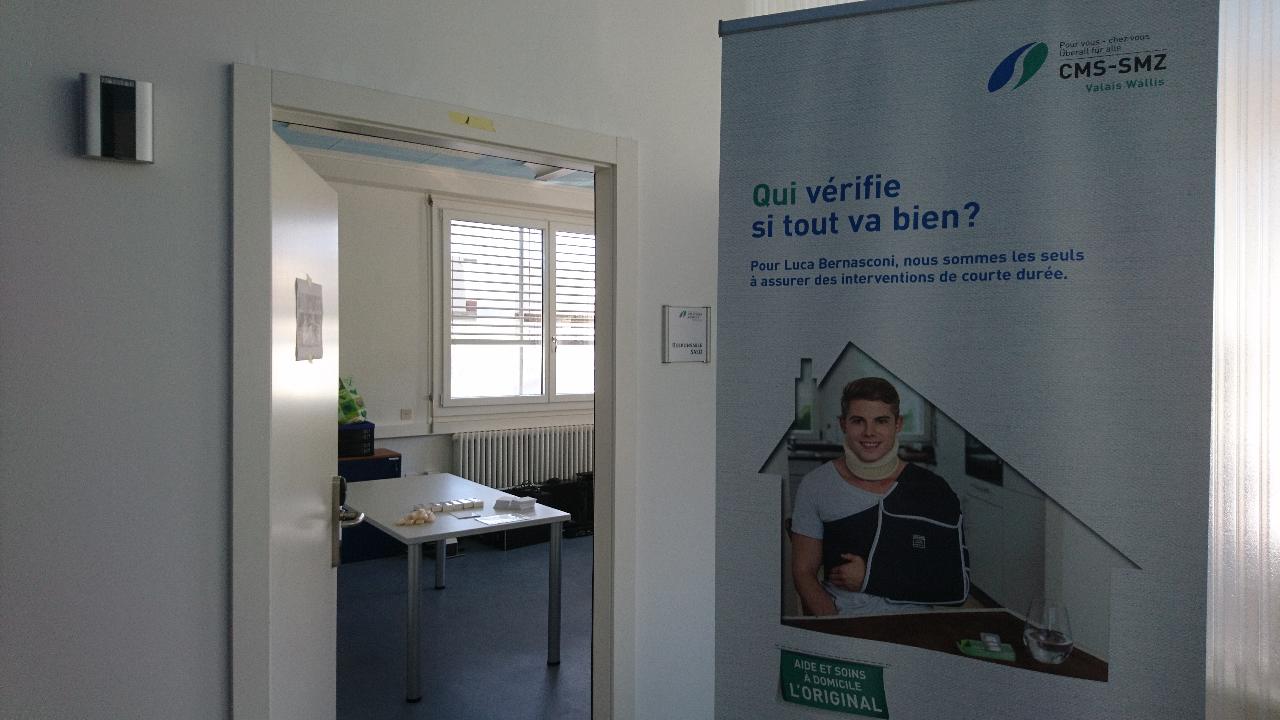 Le nouveau site de Monthey du CMS Bas-Valais reprend vie